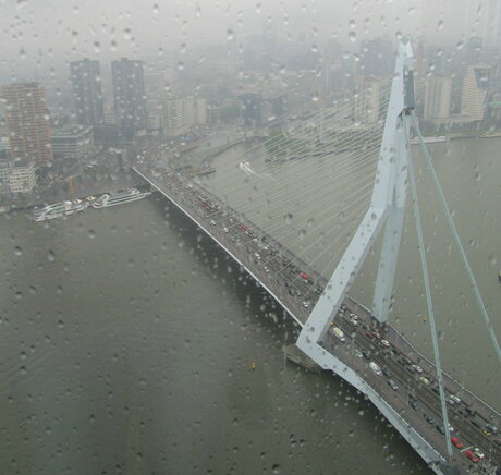 Regen in Rotterdam