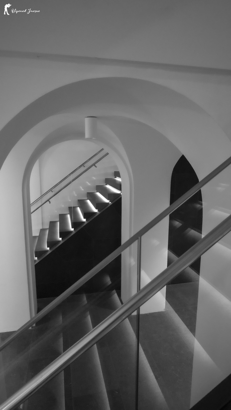 Modern stairwell