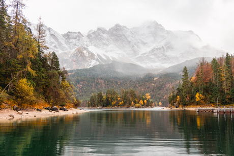 Herfst aan de Eibsee