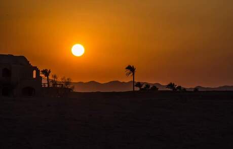 Sunset in El Gouna