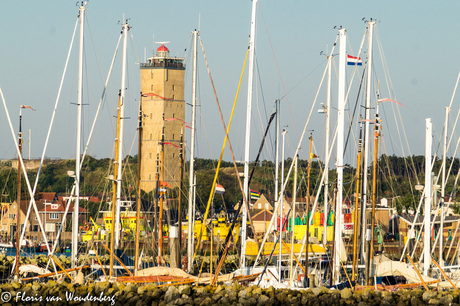 De jachthaven van West Terschelling