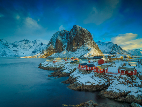 Hamnøy early morning rise