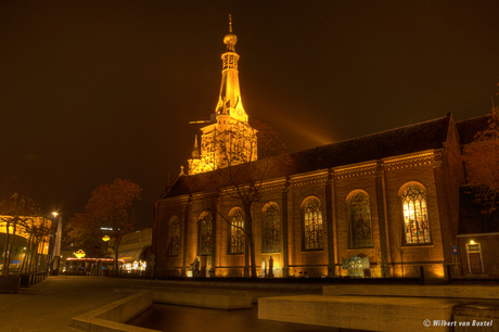 Kerk bij het Stadhuisplein in Tilburg