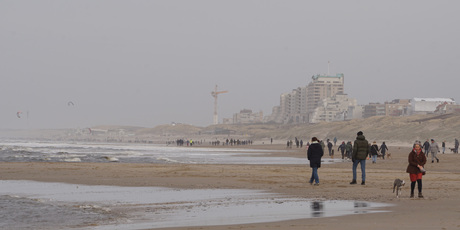 strand bij Noordwijk