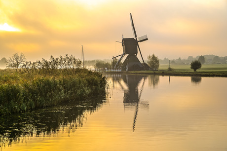 De wipmolen, Kinderdijk