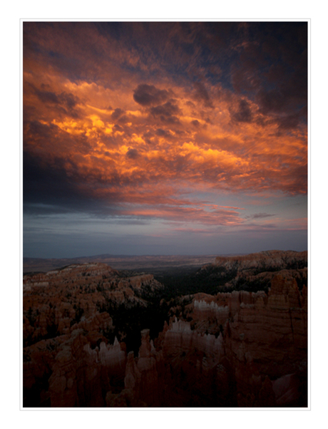 Sunset Bryce Canyon