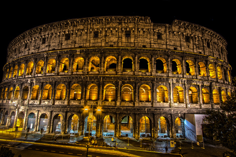 Colosseum by Night HDR