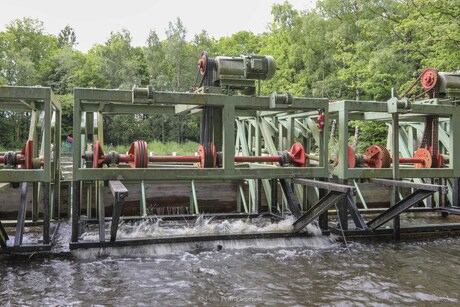 Golfbak Deltawerken in bedrijf