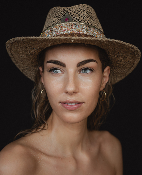 Ibiza style - woman portrait