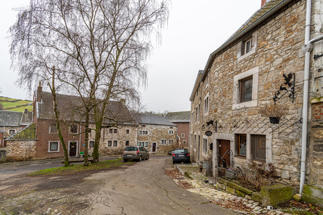 Dorp in de Ardennen