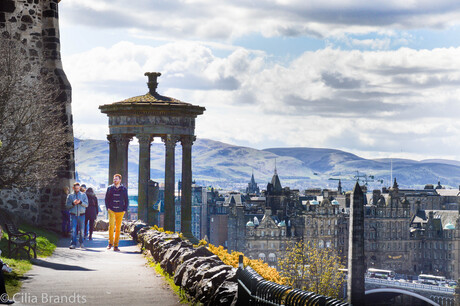 Uitzicht Calton Hill-Edinburgh