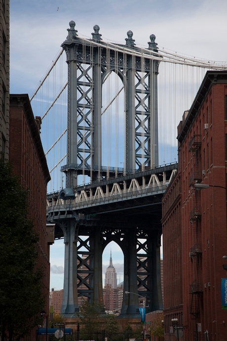 Manhattan Bridge + ESB