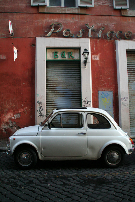 Fiat500 in Rome