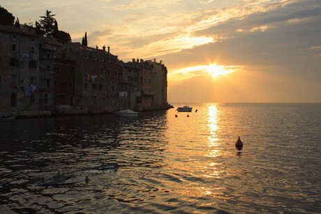 Zonsondergang in Rovinj