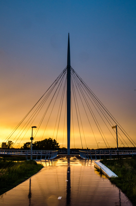 zonsondergang hovenring