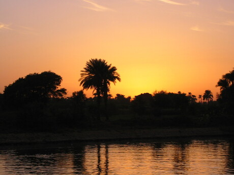 Sunset on the Nile