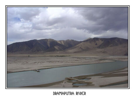 Bramaputra rivier Tibet