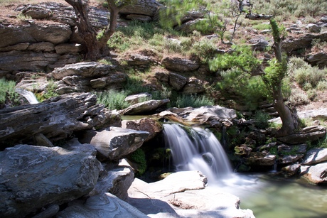 Waterval op Evia Griekenland 