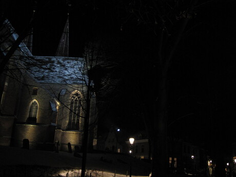 Bergkerk verlicht