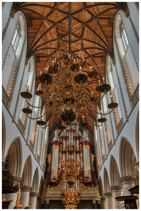 Grote of St. Bavo Kerk Haarlem