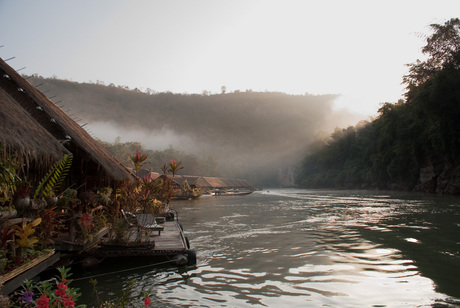 Thailand floating hotel