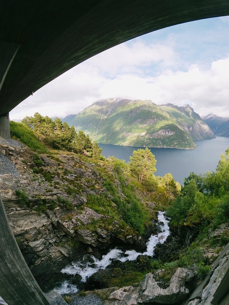 Inkijkje fjord