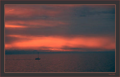 Zonsondergang Sand Key 2