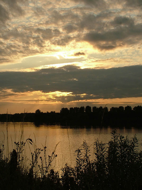 Zonsondergang bij Nijkerkernauw