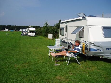 69 Laatste drankje op de camping van Gyhum bij Bremen