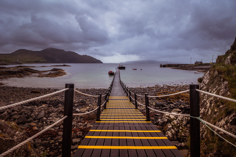 Uitzicht over Loch Sunart