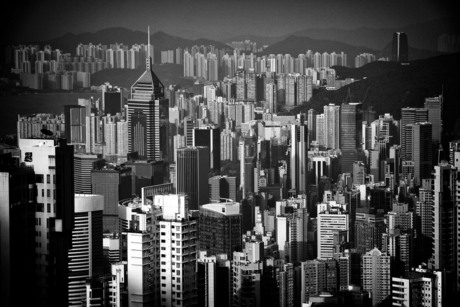 Skyscraper metropolis @ Hong Kong