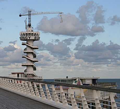 Bungy-jump op de pier