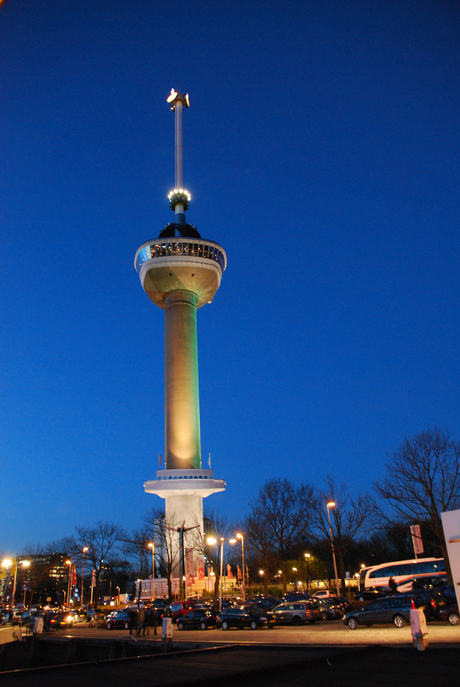 Euromast bij nacht