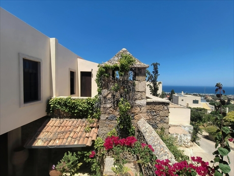 Ergens op het dak in Kreta 