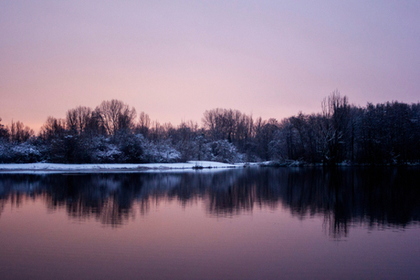 Sneeuw in Zoetermeer