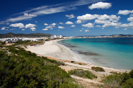 strand Playa d' en Bossa Ibiza