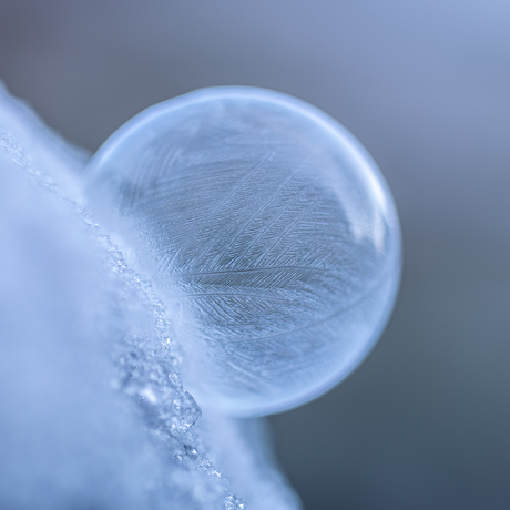 Bevroren zeepbel 11-01-2026