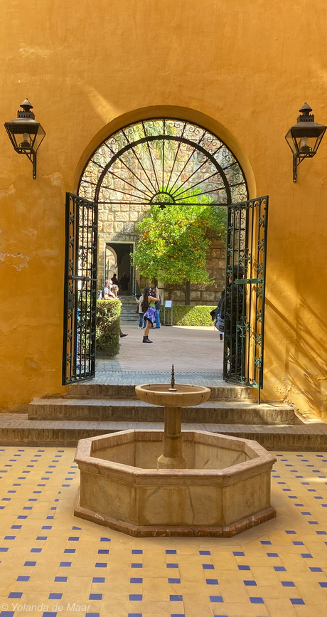 Doorkijkje bij het Royal Alcazar