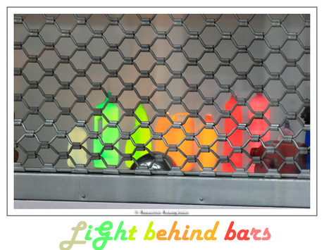 Light behind bars