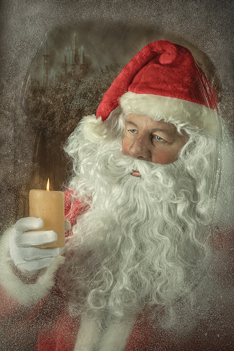 Santa Claus is waiting for Christmas