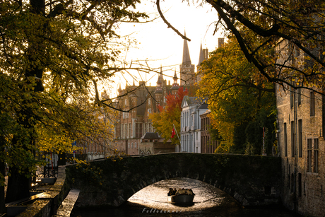 Brugge in de herfst.