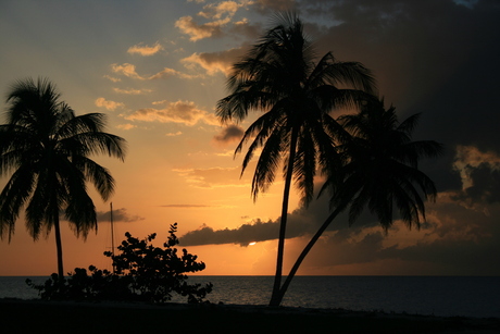 Zonsondergang Cuba