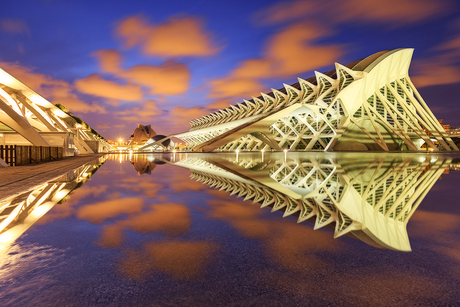 Stad van kunst en wetenschap, Valencia, Spanje