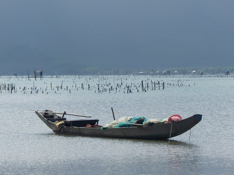 Vietnamese vissersboot