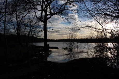 Zonsondergang Groot Kolkven (Oisterwijk)