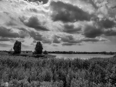 Wolken boven Toolenburger plas 2