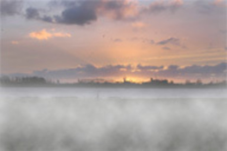 Mist in de haven