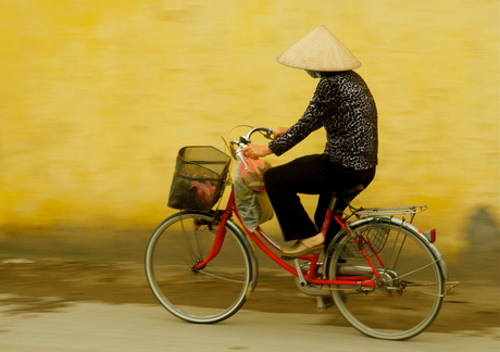 Red bike