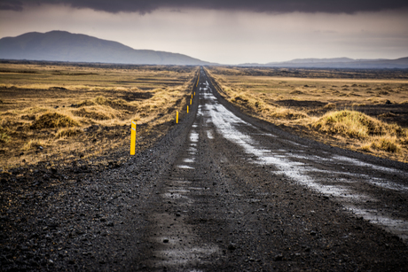 deserted road