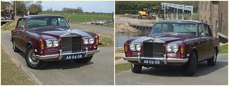 Een Rolls Royce Saloon.
